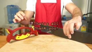 How to sharpen Lawnmower's blades with The MultiSharpener by Solinge® 3 in 1 knife sharpener