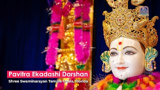 Pavitra Ekadashi Darshan 2023 - Shree Swaminarayan Temple Ocala, Florida