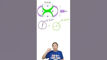 How to Find the Perimeter of a Composite Semi Circle Part 5