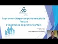 Sop webinar n2  la prise en charge comportemental de lenfant  limportance du premier contact