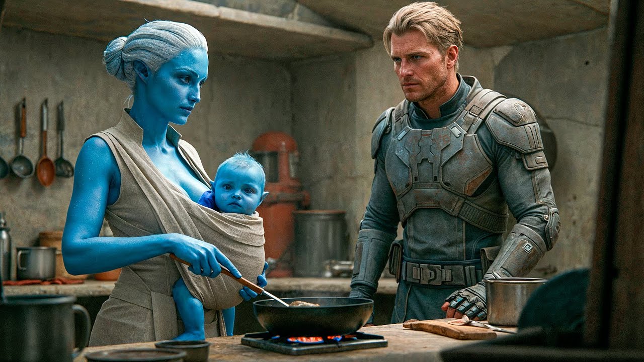 Human Hired an Alien Widow as a Cook—But Her Baby’s Eyes Awakened Something He Had Buried... | HFY