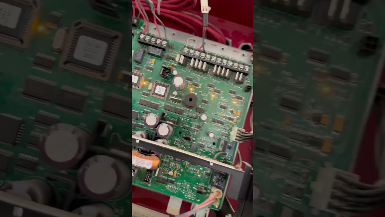 Simplex 4100 ES addressable control panel - bootloader bootloop ( malfunctioning )