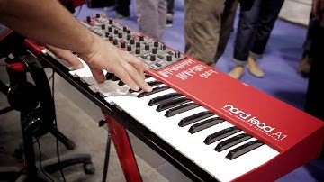 Nord Lead A1 Synthesizer NAMM 2014