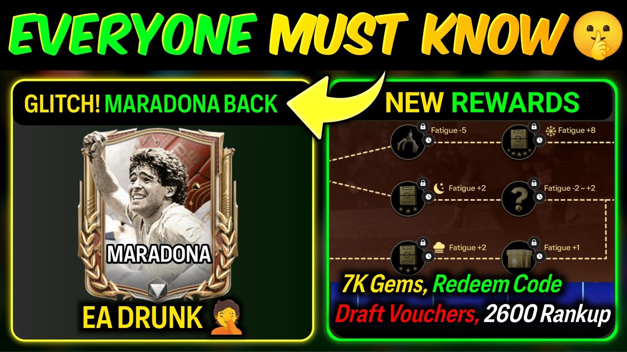 GLITCH! EA is Drunk 🤦‍♂️? -  7 Important Updates in FC Mobile | Mr. Believer