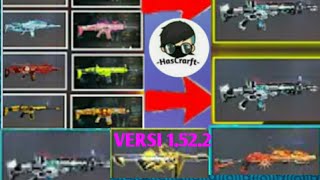 DATA CONFIG VVIP SENJATA V1 SCAR TITAN,MP40 INCUBATOR,SHOTGUN INCUBATOR !! VERSI 1.52.2