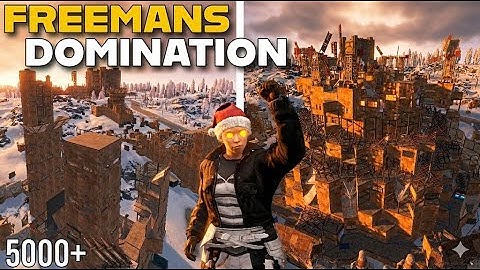 This Is How Freemans Dominates A 1000+ Pop Server (Rust Movie) - Vital Monthly