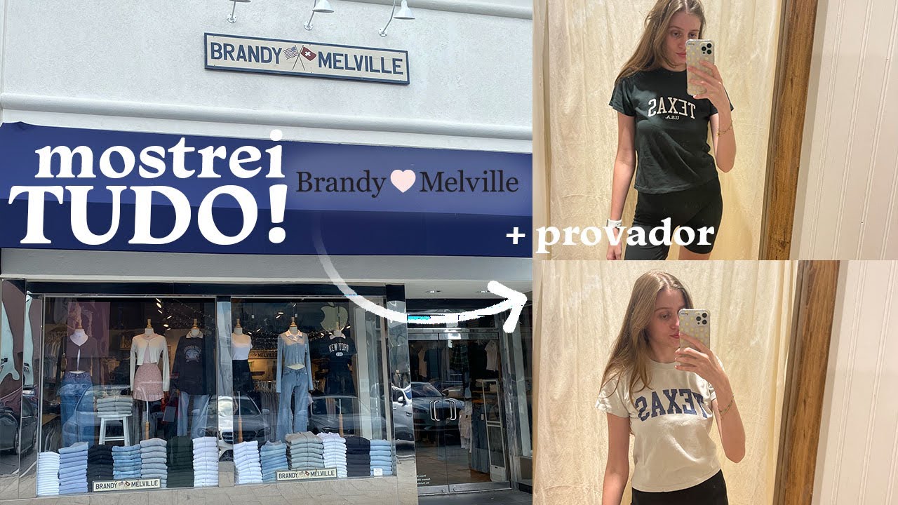 TOUR COMPLETO PELA BRANDY MELVILLE: LOJA DE ROUPAS DAS FAMOSAS!! 