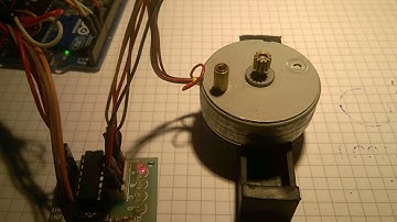 ULN2003APG and a step by step motor