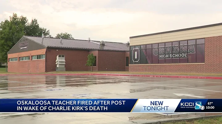 Oskaloosa teacher fired after post in wake of Charlie Kirk's death