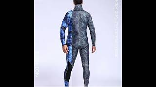 2-piece 3mm neoprene wetsuit