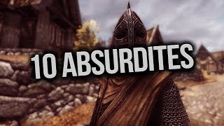 Skyrim - 10 CHOSES ABSURDES