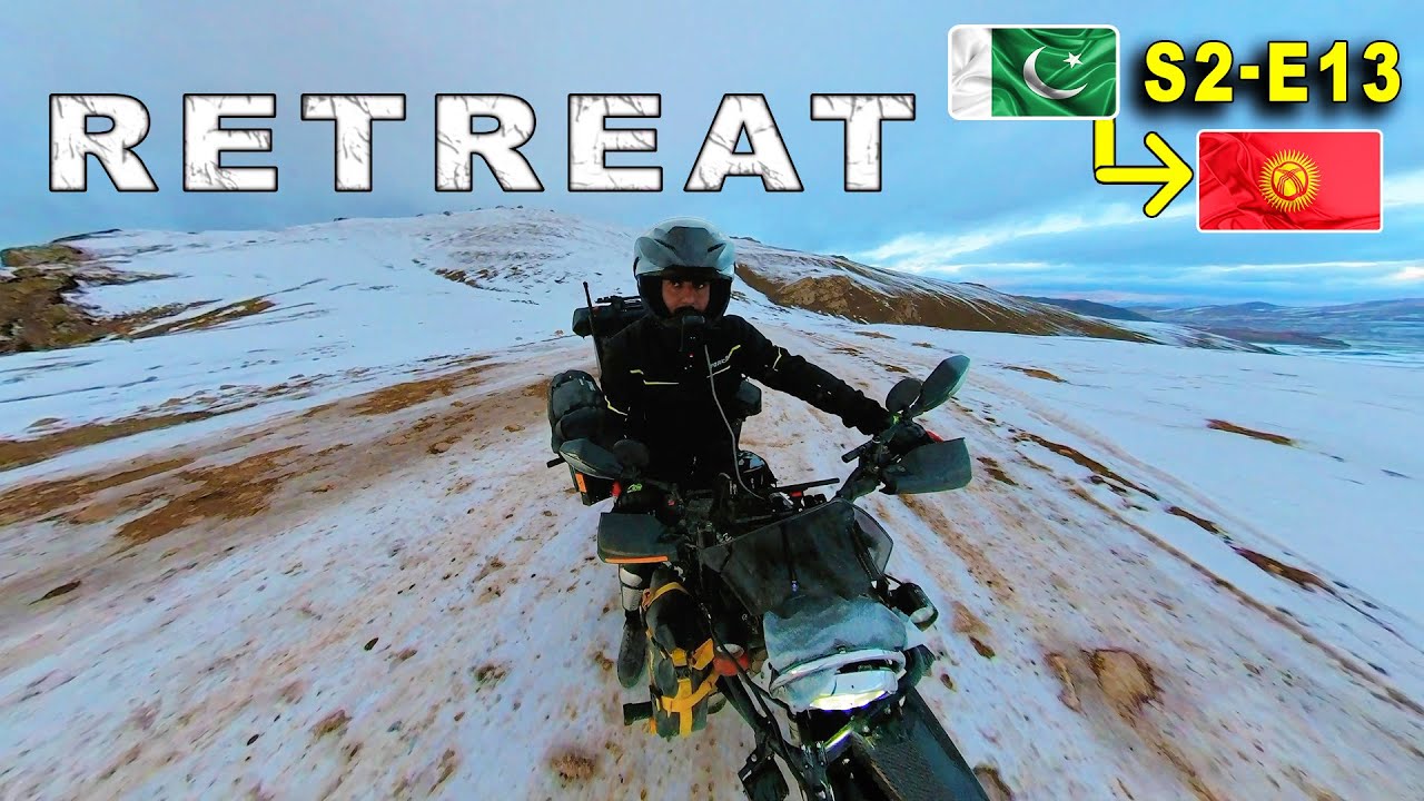 Quitting was the Only Option to SURVIVE 🇰🇬 | Pakistan to Kyrgyzstan on Motorcycle - Ep 13
