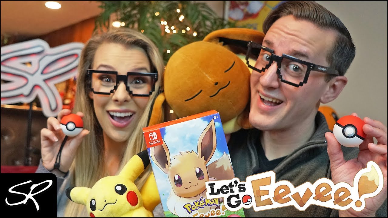 Pokémon Let's Go Eevee Pokéball Plus Bundle Unboxing (Nintendo Switch) Raymond Strazdas YouTube