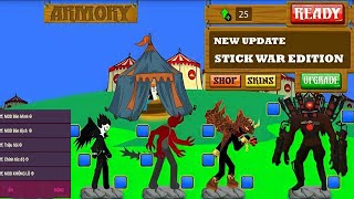 Stick War Legacy New Update Mod Menu Apk 2024 No Kay/ لعبة حرب العصيان اخر اصدار استيك وار ليجزي