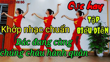 Khớp nhạc chuẩn/Bác đang cùng chúng cháu hành quân Chào mừng 30/4
