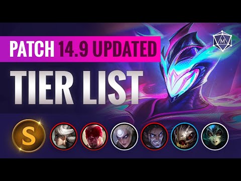 Best Champions In 14.9 for Every Role - CHAMPS to MAIN for FREE LP - LoL Guide Patch 14.9