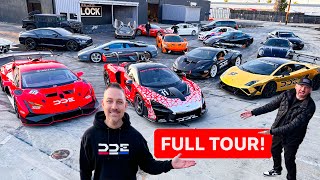 FULL TOUR OF THE DDE SUPERCAR COLLECTION !