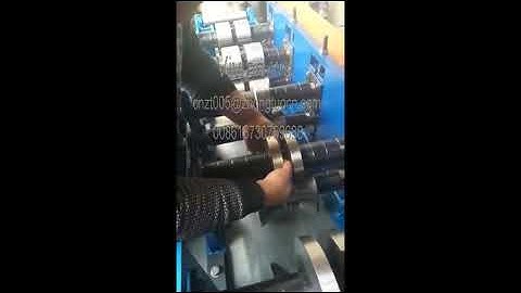 light steel keel roll forming machine adjusting spacer to change forming sizes