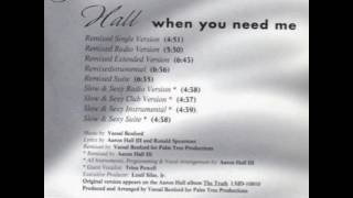 Aaron Hall - When You Need Me (Vassals 12\
