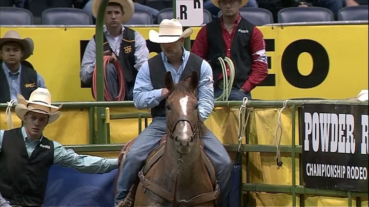 EMCC Rodeo: Steer Wrestling National Champion Tris...