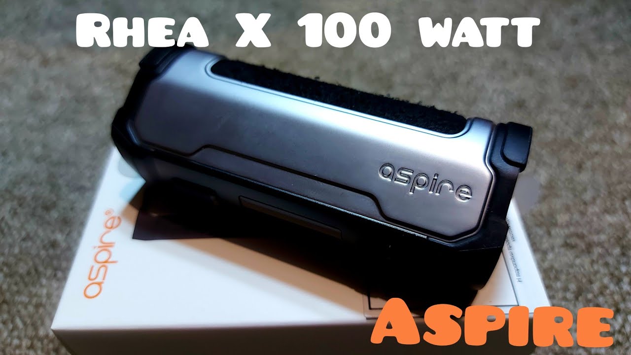 Rhea X 100w by Aspire Greek review by Captain 🔞