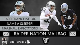 The 2019 nfl season is almost here, but first, there are plenty of
raiders rumors & news people talking about ahead training camp which
set to ...