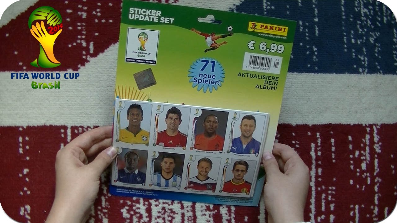 Panini Coupe Du Monde 2014 – Sticker N°119 – Andres Iniesta (Espagne) – Occasion