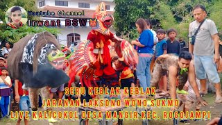 Seru Keblak Keblak JARANAN LAKSONO WONO SUKMO LIVE KALICOKOL DESA MANGIR @IrwantBSW #irwantbsw