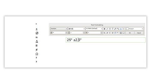 How to add special characters in text