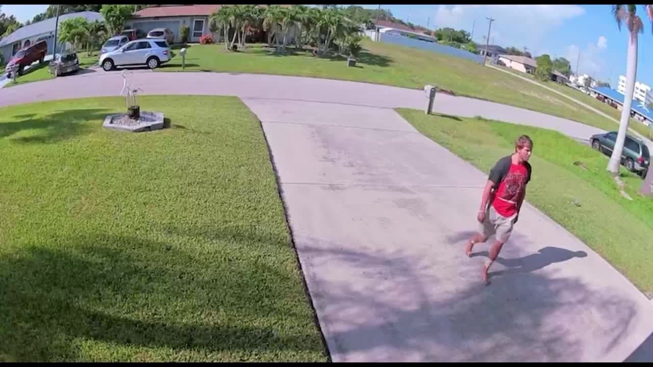 Man caught on camera stealing e-bike from home's garage in Cape Coral ...