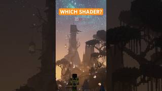 I built a Pale Village… But which shader is best? 👻 #minecraft #minecraftbuilding #shorts