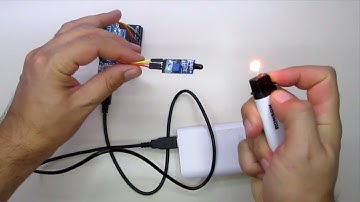 🔥 Detector de llama o fuego con arduino