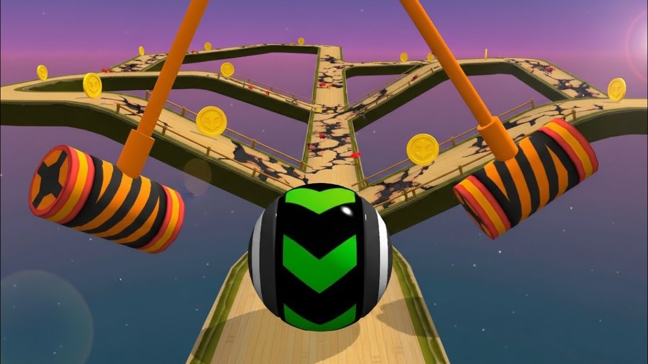 Going Balls, SpeedRun, Going Balls Portal run Gameplay Level 103