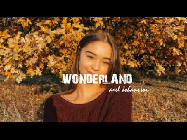WONDERLAND - AXEL JOHANSSON x BEVANS [OFFICIAL MUSIC VIDEO LYRICS] class=
