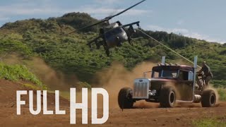 HOBBS VS SHAW || Trucks vs Helicopter || full hd video