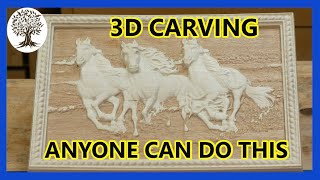 3D Carving on the CNC - 3d image bought on Etsy