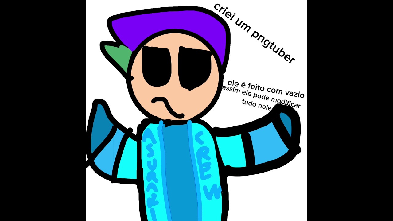 Criei 1 PNGtuber! Que n é PNG...mas...é 1 jpegtuber