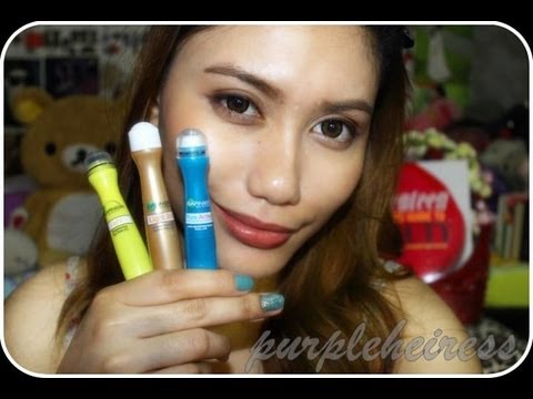 How to Use Garnier Light Eye Roll On - Review & Demo. 