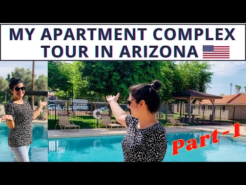 My apartment complex tour | Desert Palm Apartment | Apartment near ASU | Tempe Apartments | Arizona