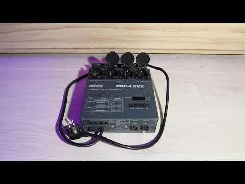 DIMMER PACK dmx 4ch WDP-4 4-х канальный диммер сценического света work ...