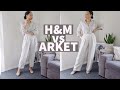 ARKET VS H&M | LINEN TROUSERS