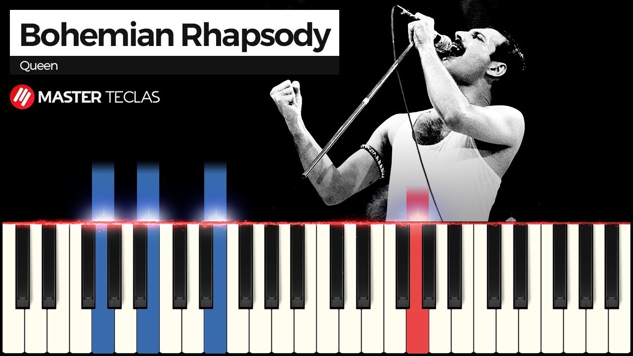 Bohemian Rhapsody - Queen | Piano Tutorial + Partitura - YouTube