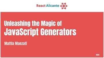 2025 10 04 20 MATTIA MANZATI   CONGRESO REACT ALICANTE  The international React js conference in Spa