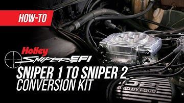 Upgrade Your Classic Sniper EFI with our Sniper 2 EFI Conversion Kits | Holley Performance