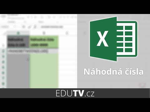 Generování náhodných čísel v Excelu | EduTV