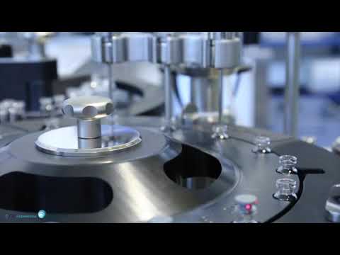 What does a filling line capable of processing 50 vials per minute look like in practice?