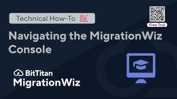 Navigating the MigrationWiz Console with a Free Trial