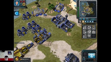 Red Alert 3 map Hostile Hostel 2vs2