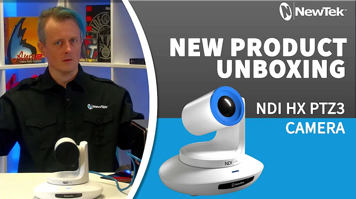 NewTek NDI|HX PTZ3 Unboxing Video