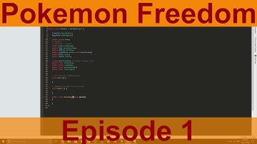 Unity Game Creation: Pokemon Freedom Ep.1 - Classes Setup